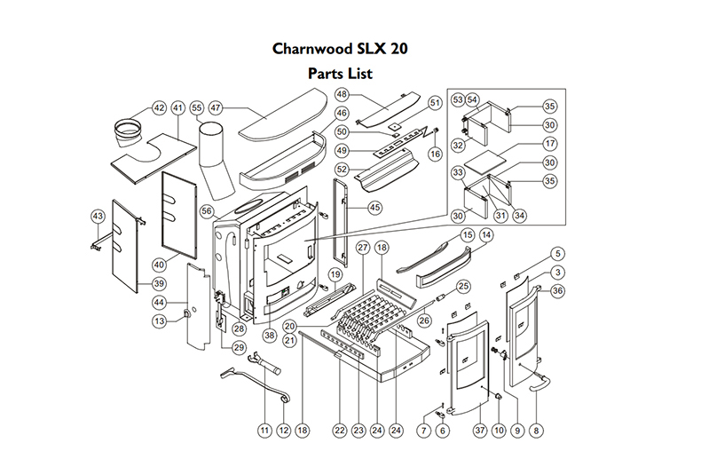 Charnwood SLX Spare Parts
